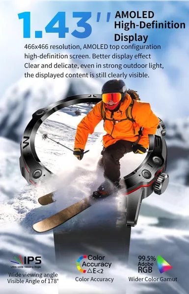 New AI Smart Watch For Men&Women – Blood Glucose/Lipid/Uric Acid Monitor ECG+PPG Health Tracker Display Fitness Smartwatch With Medical Diagnosis_voghion.com