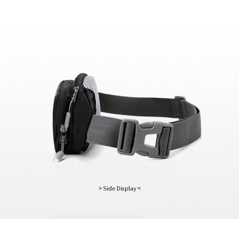 Marsupio ultraleggero in nylon per corsa, viaggi e uso quotidiano - Cinturino regolabile, design multitasche, resistente all'acqua_voghion.com