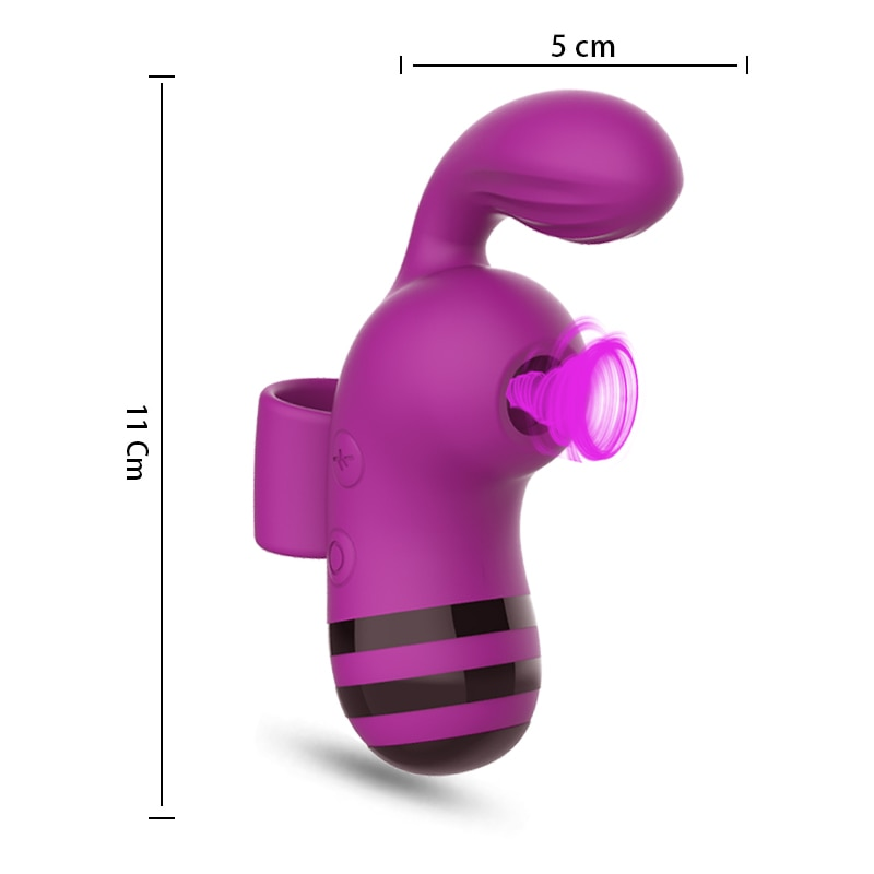 Vibromasseur abeille stimulateur clitoridien point G succion femelle adulte jouets sexuels mamelon rechargeable suce mastur femelle_voghion.com