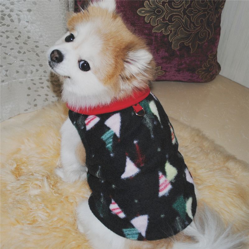 Abbigliamento per animali domestici diretto dalla fabbrica, per cani, autunno e inverno, in pile polare, fibbia di trazione, 27 colori brevettati, saranno oggetto di indagine_voghion.com