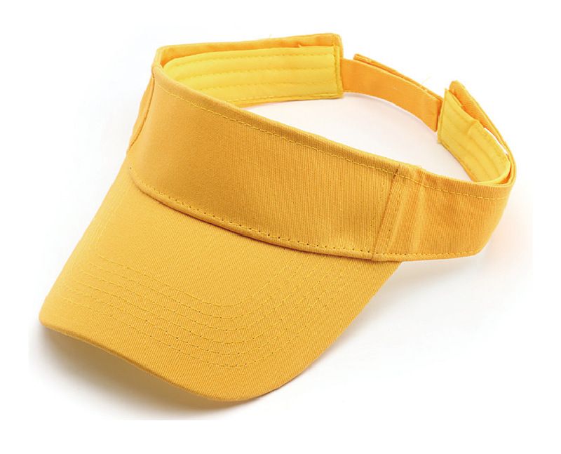 Cappello da esterno vuoto in puro cotone di qualità imbattibile con scritte stampate, senza parte superiore, per viaggi di volontariato, cappello da sole da corsa, personalizzato_voghion.com