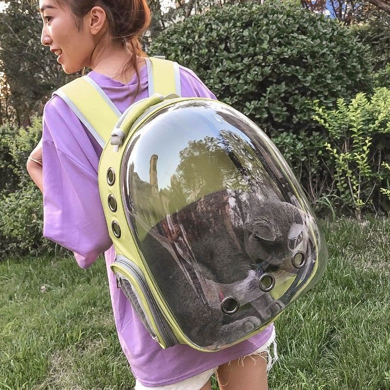 XZ Super 1,000 Repeat Customers Cat Bag Portable Space Pet Carrier Large Capacity Transparent Backpack_voghion.com