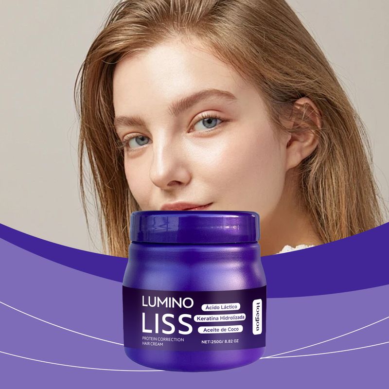 HOEGOA Glättungscreme mit Proteinen nährt und glättet, um eine seidige und glatte Haaratmosphäre zu schaffen._voghion.com