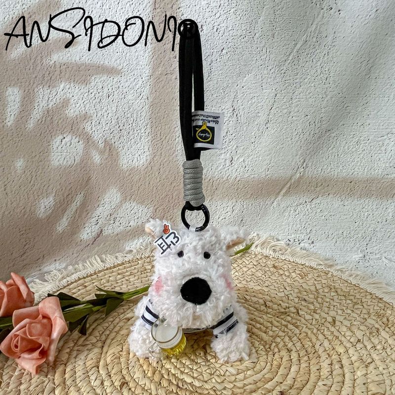 Anhänger High-End-Gefühl Mädchen Tasche Puppe Zubehör Auto Keychain Plüsch Neue Jahr Geschenk_voghion.com