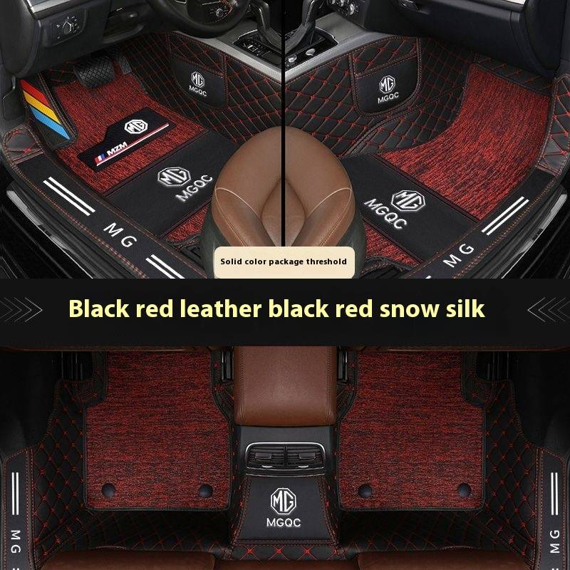 Alfombrillas para coche MG, moqueta para coche, piel sintética de alta calidad, antideslizantes y resistentes al desgaste, ignífugas, reducción de ruido_voghion.com