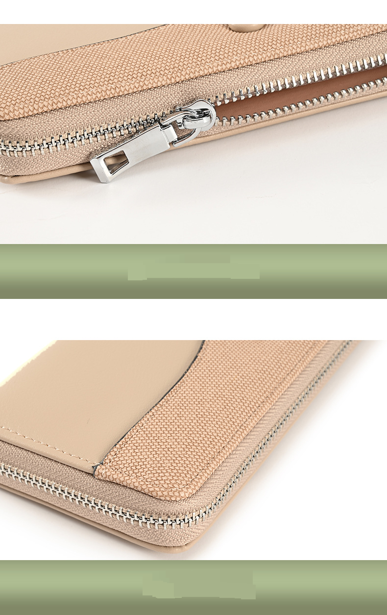 Cell Phone Bag New Women's Wallet Long Zipper Women's Handbag Wholesale Large Capacity Wallet Versatile Mobile Phone Bag_voghion.com