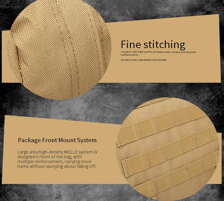 Mochila masculina para tablet, mochila tática de aventura ao ar livre com camuflagem, pequena mochila à prova d'água para uso ao ar livre, fabricantes de atacado_voghion.com