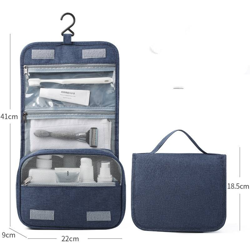 Waterproof Travel Hook Toiletry Bag Foldable Portable Multifunctional Cosmetics Storage Bag_voghion.com