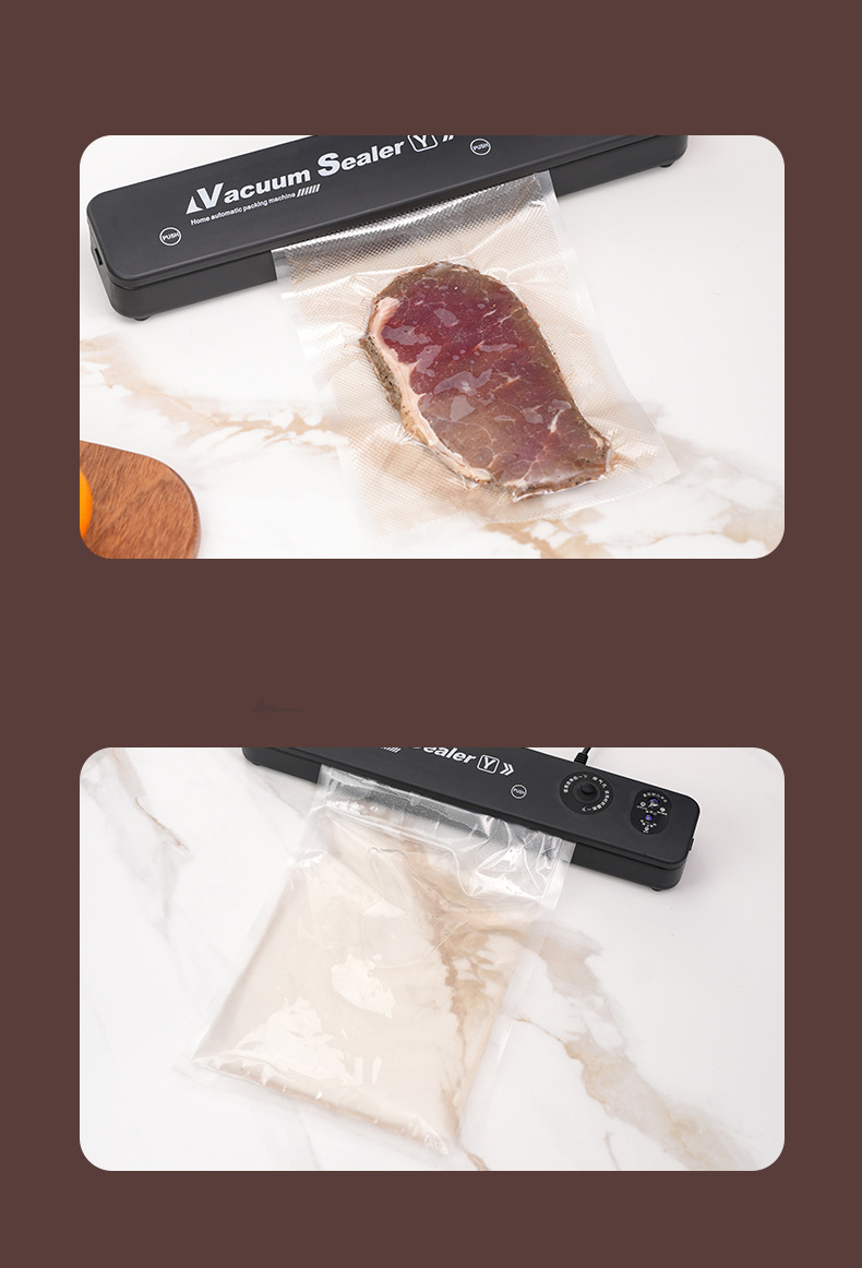 Vacuum Packaging Machine Household Kitchen Mini Small Plastic Sealing Machine Fresh Keeping Machine Automatic Vacuum Sealing Machine_voghion.com