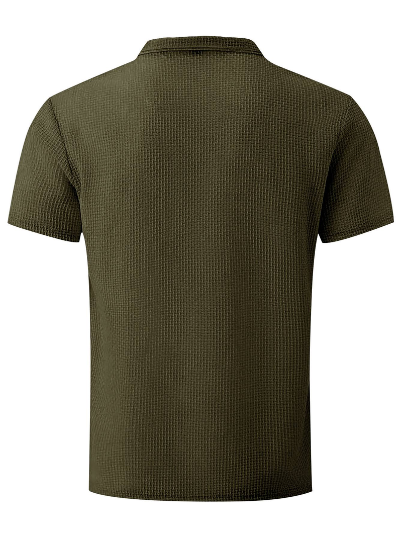T-shirt à manches courtes pour homme, respirant et moulant, tendance été 2025._voghion.com