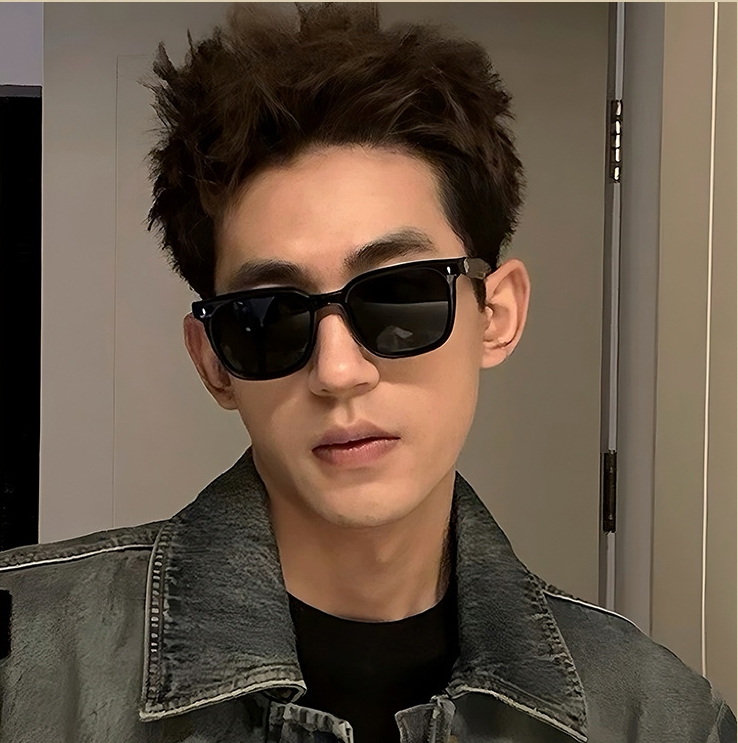 Women's Sunglasses Are Trendy And Fashionable. Men's Retro And Simple Sunshade Sunglasses Make The Face Look Smaller_voghion.com