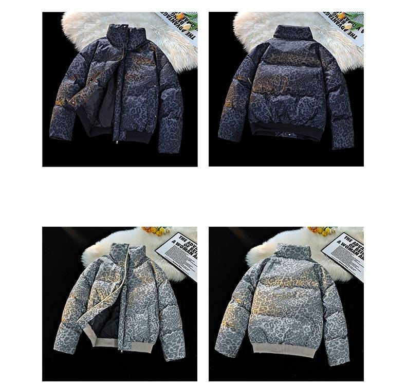 Manteau rembourré en polyester épais et ample pour femme, veste d'hiver chaude à fermeture éclair, vêtement d'extérieur surdimensionné, style streetwear, noir et kaki_voghion.com