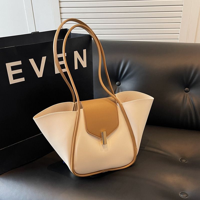 Borsa tote alla moda per donna, stile coreano, versatile, alla moda, grande capacità, tracolla, estate 2025, casual, da donna_voghion.com