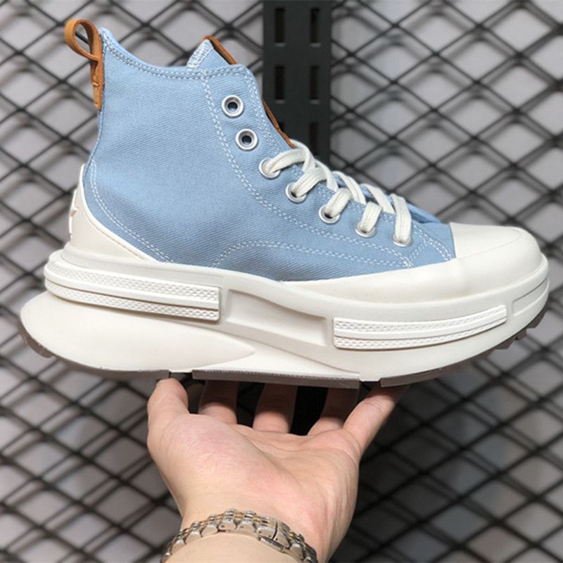 Yeni Run Star Legacy Kalın Tabanlı Beyaz Spor Ayakkabılar Erkekler ve Kadınlar İçin Boy Uzatan Kanvas Moda Kadın Ayakkabıları_voghion.com