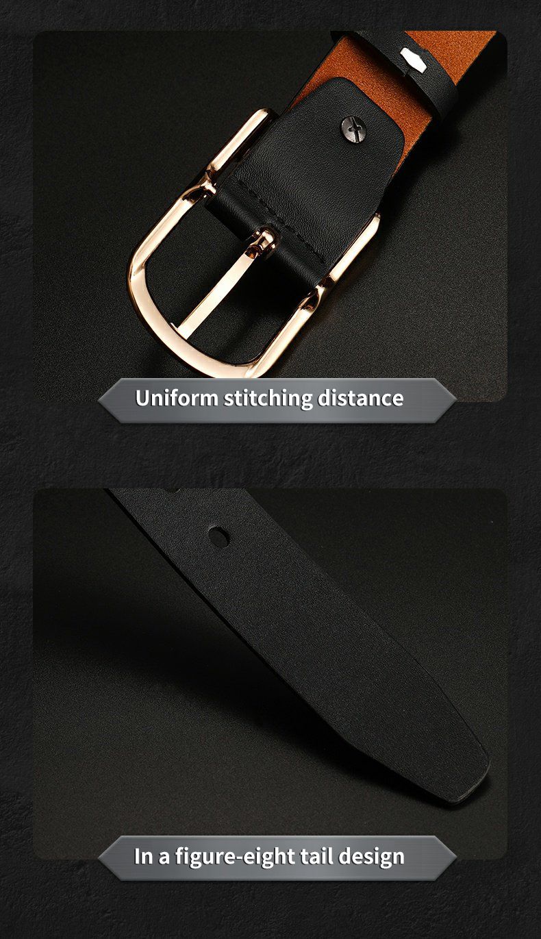 HOT High Quality Belt Men Male Genuine Strap Pin Buckle Fancy Vintage Jeans Free Shipping_voghion.com