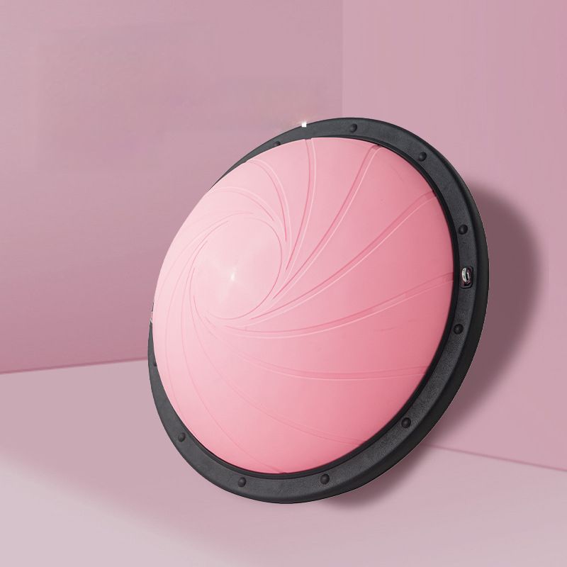 New Spiral Pattern Wave Speed Balance Half Round Thickened Explosion-proof Pilates Equipment Yoga Ball Exercise_voghion.com