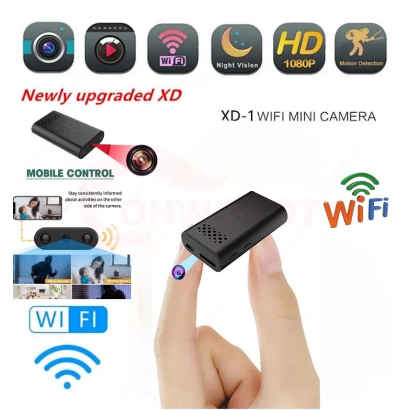 1080P HD Subminiature Camera Smart Home Security Protection Micro Ip Camcorders IR Night Vision Remote Monitoring Mini_voghion.com