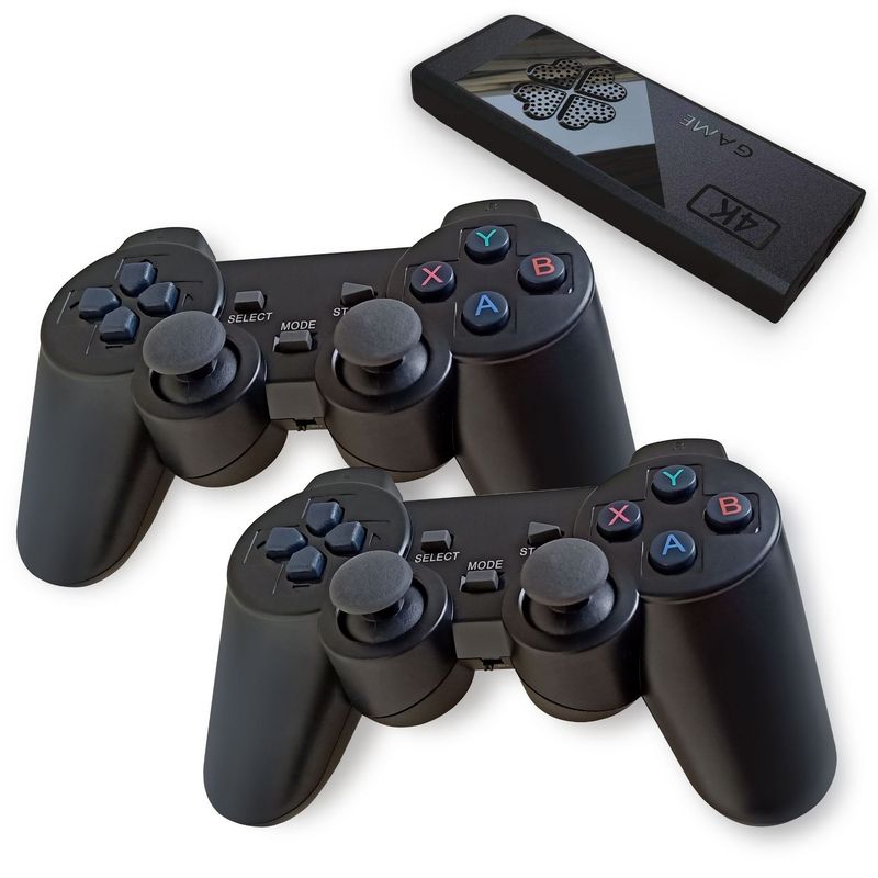 M8 2.4G Wireless Controller PS1 Arcade Dual Player HD-Spielekonsole_voghion.com