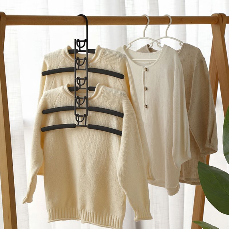 Appendiabiti multifunzionale Cabide, appendiabiti salvaspazio, appendiabiti staccabile, ganci di collegamento per appendiabiti_voghion.com