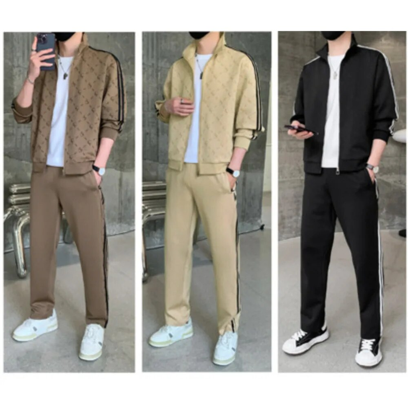 Herren-Kapuzenpullover und Hose für Herbst 2023, neues, modisches, bedrucktes, trendiges Marken-großes, lässiges, zweiteiliges Sport-Set_voghion.com