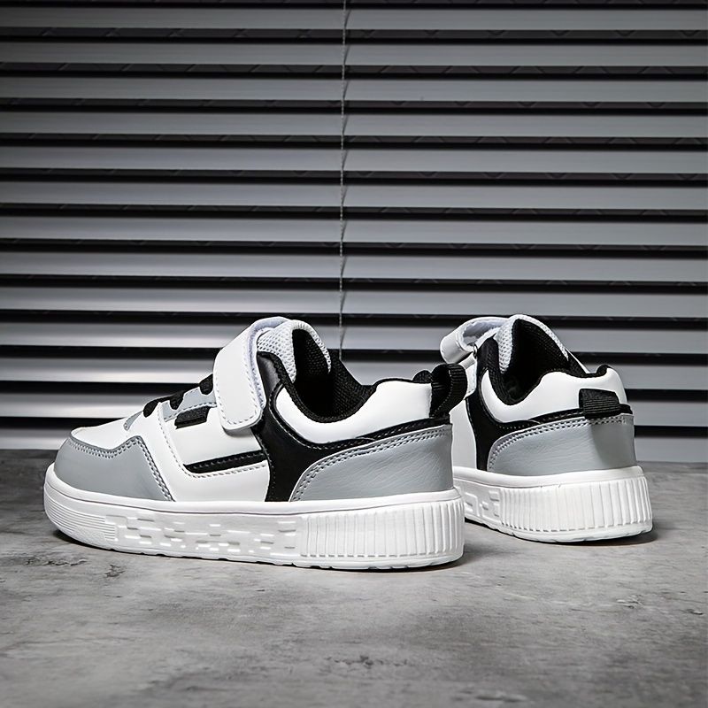 Lässige Low-Top-Skateboardschuhe für Jungen, bequeme, rutschfeste Sneakers für alle Jahreszeiten_voghion.com
