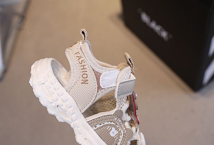Kinderschuhe Sommersandalen Junge Kinderschuhe Funktionelle Geschlossene Zehen Weiche Sohle Kleinkinderschuhe_voghion.com
