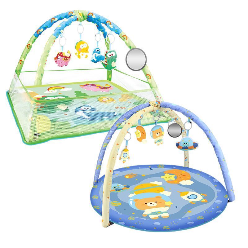 Baby Fence Fitness Rack Toys 0-1 Years Old Newborn Baby Ocean Ball Climbing Mat Floor Mat_voghion.com