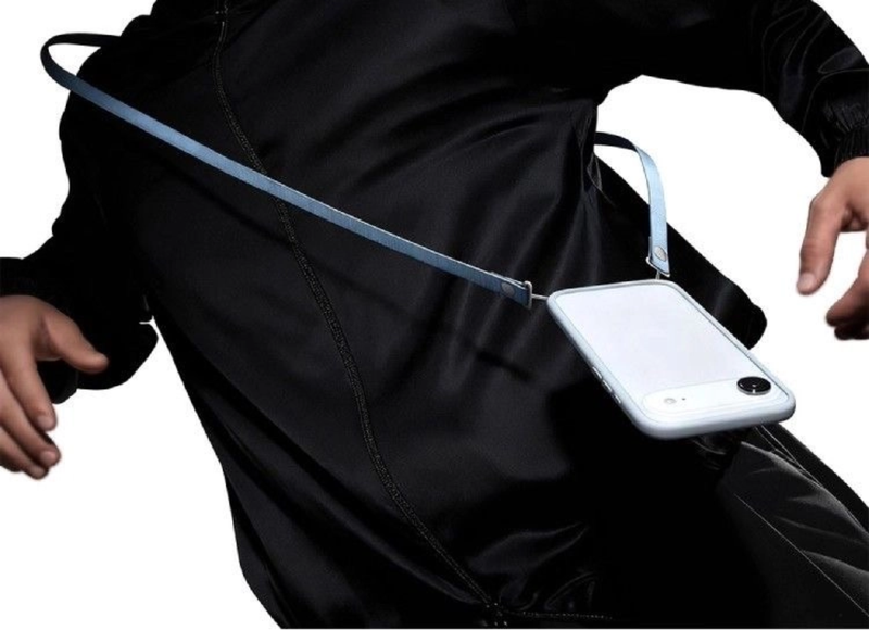 Cinturino magnetico intrecciato ufficiale di alta qualità per iPhone 17 Pro Max 17 Air originale, cordino a tracolla, cinturino Apple anti-smarrimento_voghion.com