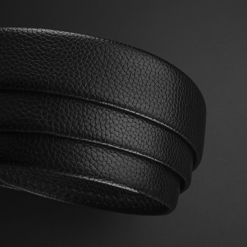 HOT Men Automatic Buckle Alloy Letter Cowhide Versatile Minimalist Western Pants Jeans Business Casual Men's Belt_voghion.com