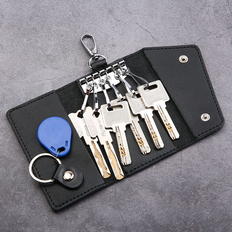 Echte autohoes, herensleutelhanger van echt leer, modieuze damessleutelhanger voor in huis_voghion.com