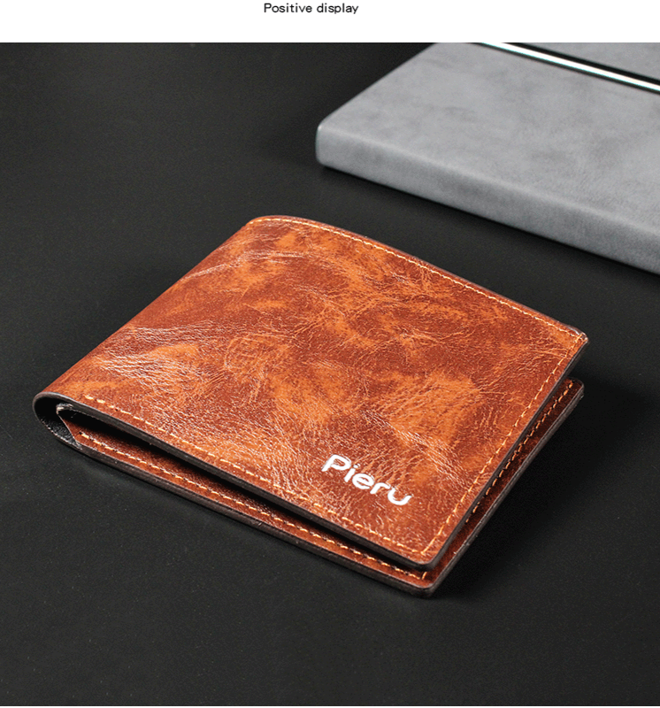 Foreign trade hot selling Huoshaoditan men's wallet large capacity imitation leather fashionable youth wallet short men's wallet_voghion.com