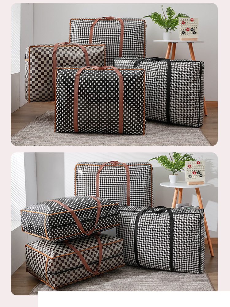 Bolsa de equipaje a prueba de polvo y humedad, bolsa de viaje de gran capacidad para mudanzas, edredón de embalaje, bolsa de almacenamiento de ropa, bolsa de acabado, colcha_voghion.com