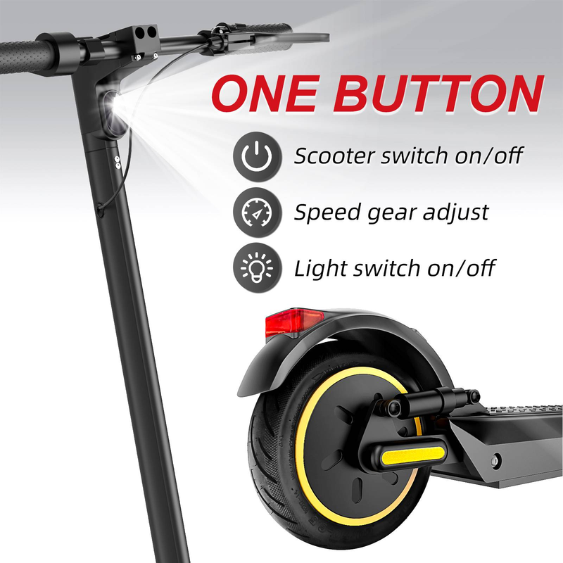 10 Zoll Elektroroller 14.5AH 500W Smart APP Control Escooter Für Erwachsene 35KM/H Klappbarer Elektro-Tretroller_voghion.com
