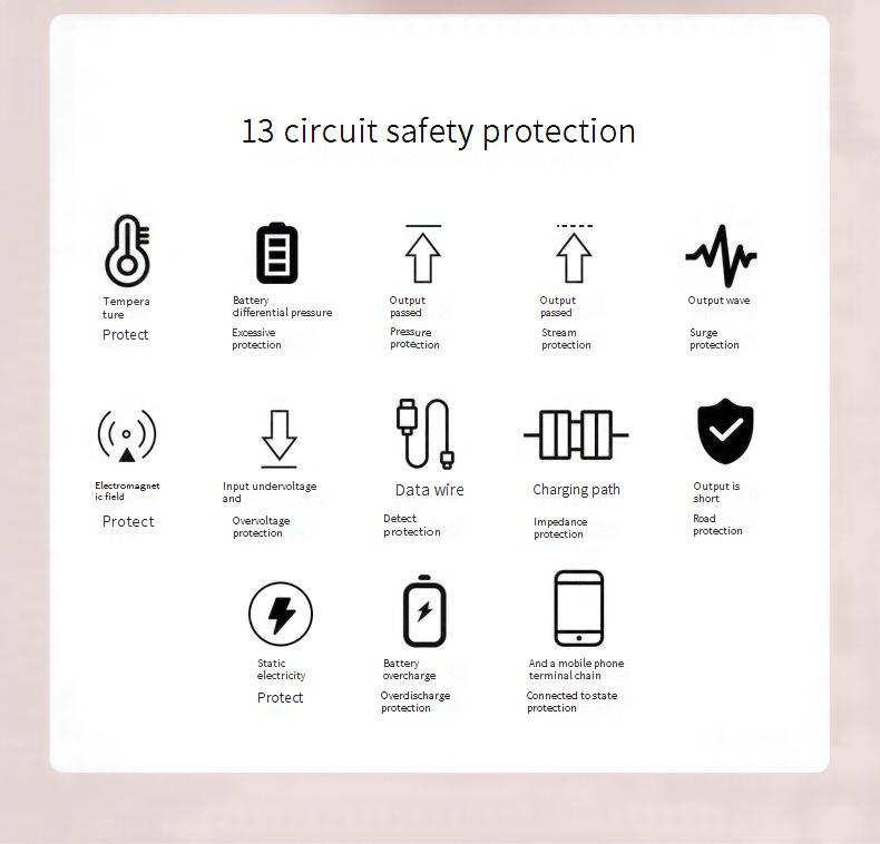 Power Bank Pocket Capsule Power Bank Wireless Magnetic Watch Power Bank With Built In Wire Mobile Power Bank_voghion.com