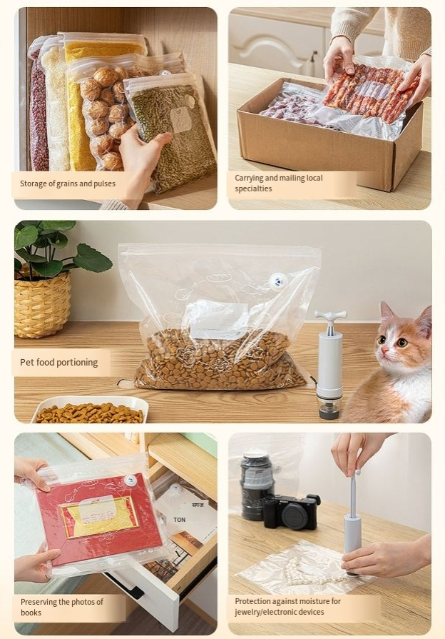 Nylon Vacuum Food Compression Bag Vacuum Bag Fruit Cooked Food Dried Fruit Vacuum Bag Thickened Sealed Bag_voghion.com