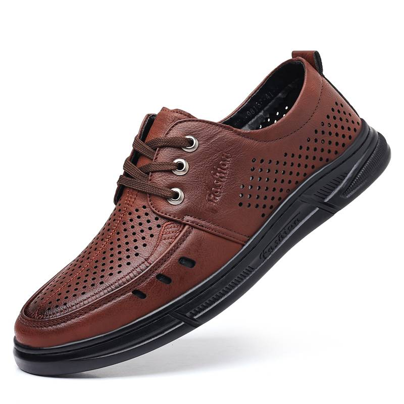 Herenschoenen, formeel, zakelijk, Oxford blok, lakleer, veterschoenen, comfortabele puntschoenen voor heren_voghion.com
