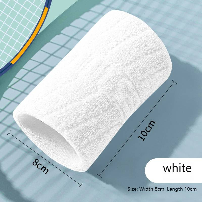 Polsino sportivo unisex – Asciugamano da polso traspirante e traspirante per corsa, tennis e palestra (misto cotone-poliestere, 14 colori)_voghion.com