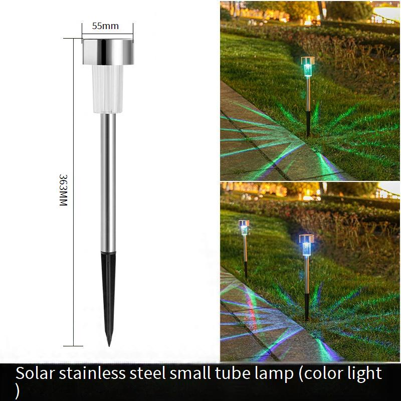 Solar LED Garden Lights, Waterproof Outdoor Lawn Lights, Decorative Landscape Lighting For Yard & Pathway_voghion.com