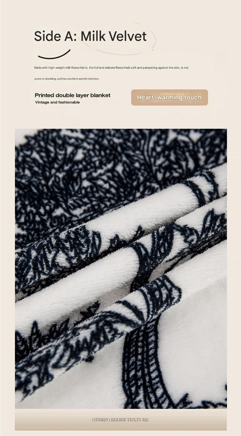 All-Season Coral Fleece Lap Blanket – Lightweight Air-Conditioning Cover For Office, Travel & Camping, Machine-Washable Gift_voghion.com