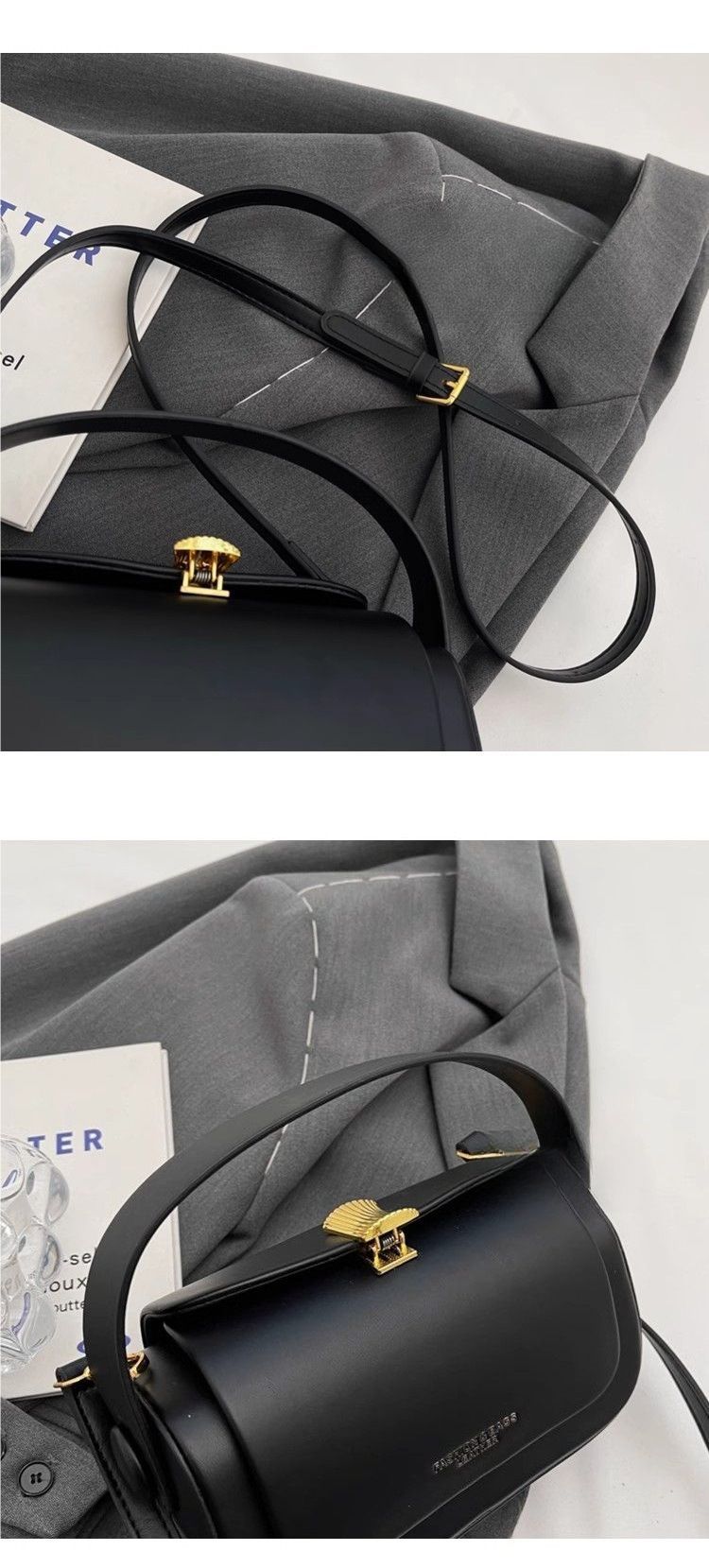 Borsa a tracolla multifunzione da pendolare, mini borsa quadrata testurizzata, borsa a tracolla 2025, nuova_voghion.com