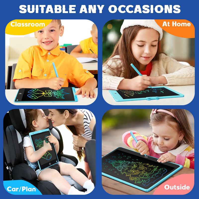16/12/10/8,5-Zoll-LCD-Grafiktablett, Zeichentablett, elektronische Schreibtafel, 3-12 Jahre Kindergeburtstag_voghion.com