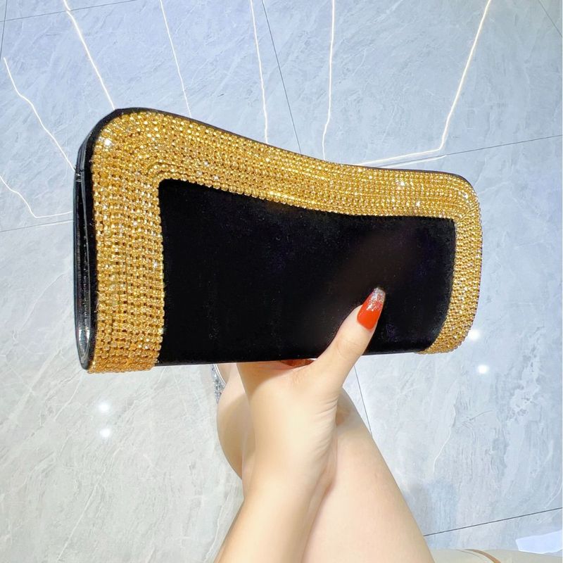 Nuova nicchia di velluto di alta gamma per donna, borsa a tracolla e a spalla, borsa da sera_voghion.com
