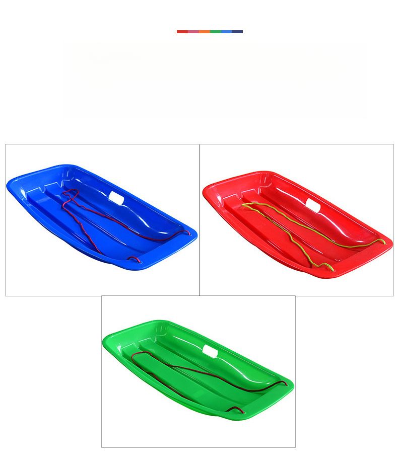 Sci invernale Snowboard PE Plastica Sci d'erba Pastiglie Sci per bambini piccoli Slitta da sci_voghion.com