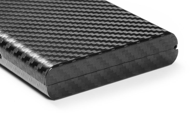 Bycobecy Custom Carbon Fiber Card Holder Metal Plastic NFC Wallet Passport Holder Document Organizer RFID Slim Wallets_voghion.com