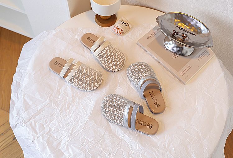 Scarpe per bambini, sandali da spiaggia estivi per ragazze, con suola morbida e cava in rete per bambini_voghion.com