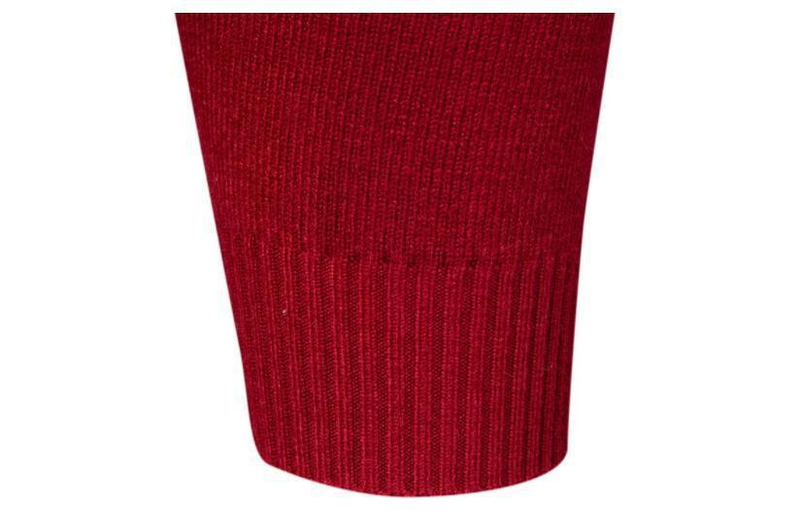 Pull coupe slim pour hommes, revers en laine, base épaisse_voghion.com