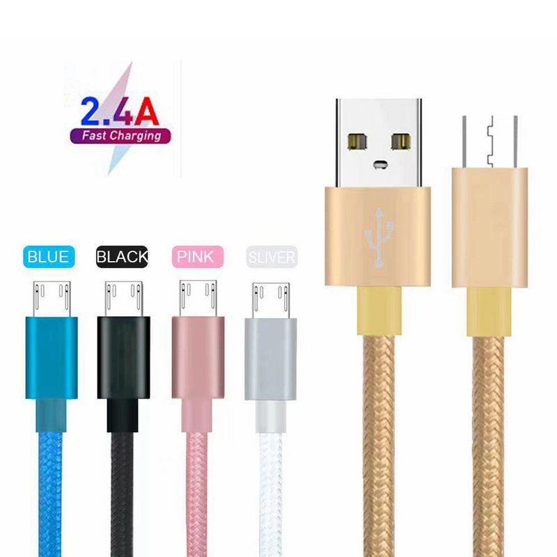 Music Festival 123 meter suitable for Apple Type-C nylon woven phone data cable, Android fast 2A charging cable_voghion.com