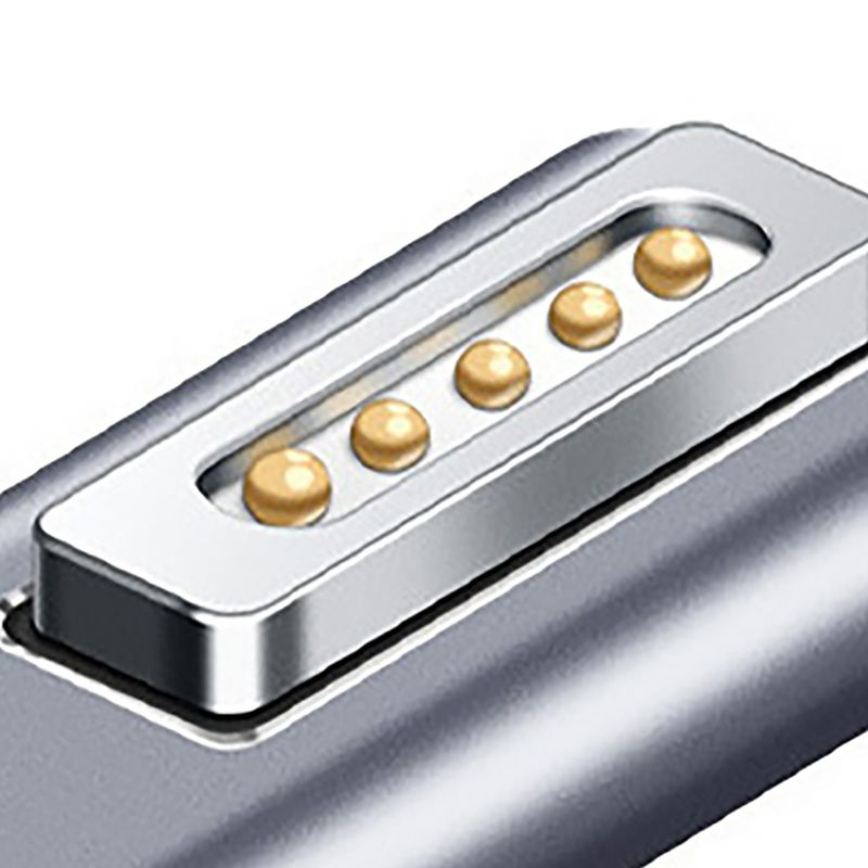 Xinweiqing Adapter Charger Quick Charge Magnetic Aluminum Alloy PD USB C to Mag-Safe 2 Power Converter for Book Air/Pro_voghion.com
