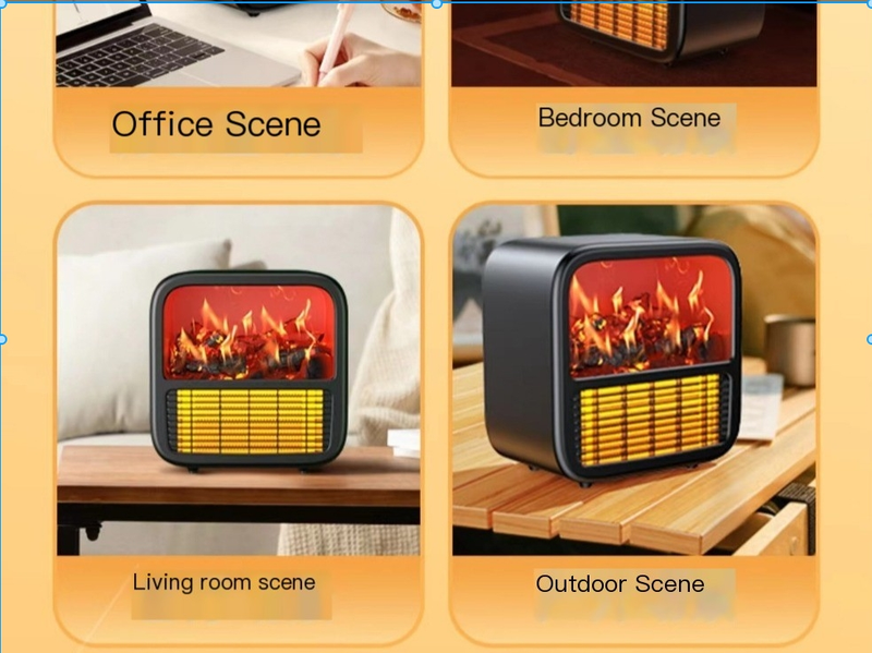Home Kleine Stille Warmluftheizung Büro Desktop Studentenwohnheim Kreative Heizung_voghion.com