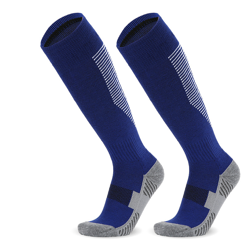 Soccer Socks Frotteesocken, rutschfeste Fußball-Sportsocken für Grund- und weiterführende Schulen_voghion.com